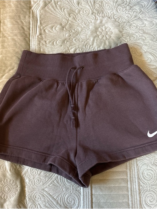 Nike Pants - Nike Women's High-Waist Athletic Shorts — Dark Plum
